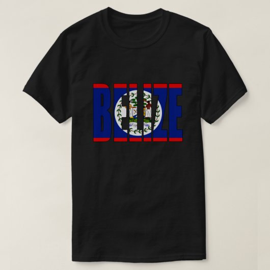 BELIZE FLAG T-SHIRT (Design voorkant)