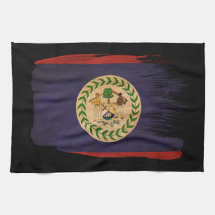 Belize Flag Theedoek