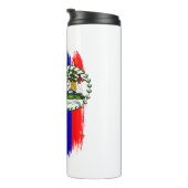 Belize Flag Thermosbeker (Geroteerd rechts)