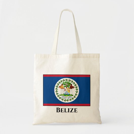 Belize Flag Tote Bag (Voorkant)