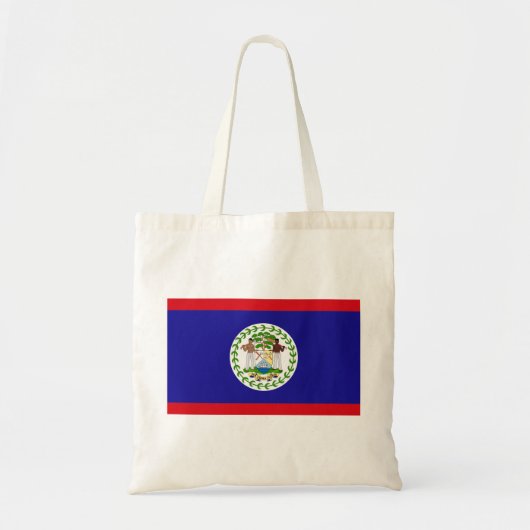 Belize Flag Tote Bag (Voorkant)