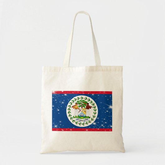 Belize Flag Tote Bag (Voorkant)