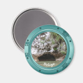 Belize Grotten Magneet (Voorkant / Achterkant)