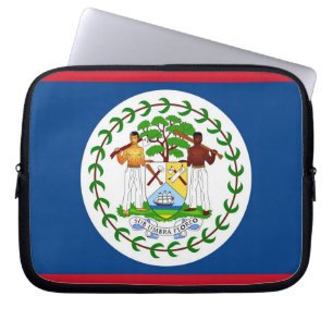 Belize hoes voor vlaggenlaptop