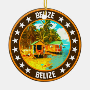 Belize Keramisch Ornament