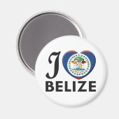 Belize Love Magneet (Voorkant / Achterkant)