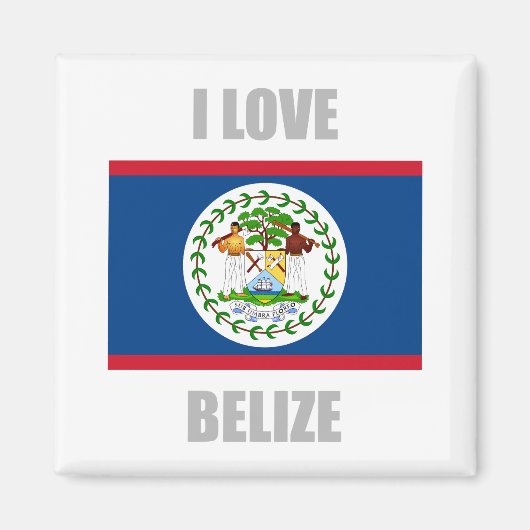 Belize Magneet (Voorkant)