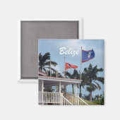 Belize Magneet (Voorkant / Achterkant)