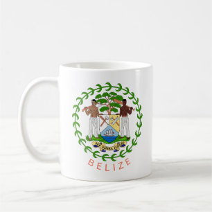 Bélize Manteau d'armoiries Café Mug