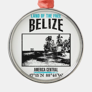 Belize Metalen Ornament