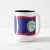 Belize Mok vlag (Voorkant rechts)