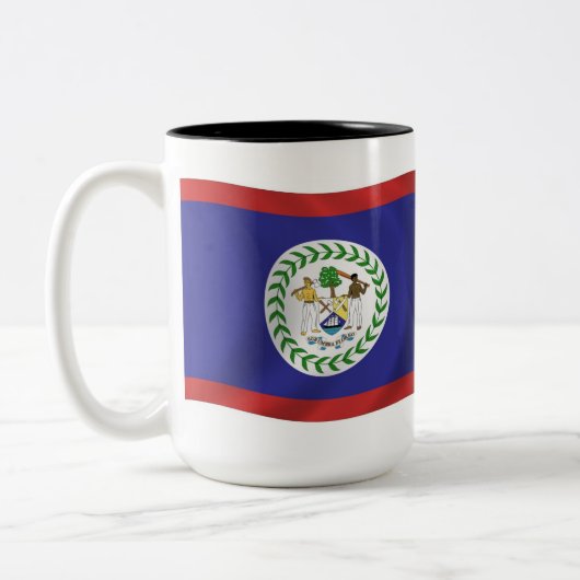 Belize Mok vlag (Links)