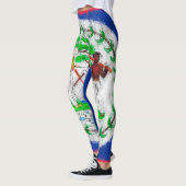 Belize Oil Painting Drawing Leggings (Links)