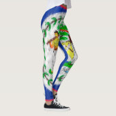 Belize Oil Painting Drawing Leggings (Rechts)