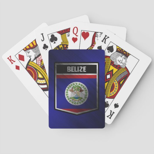 Belize Pokerkaarten (Achterkant)