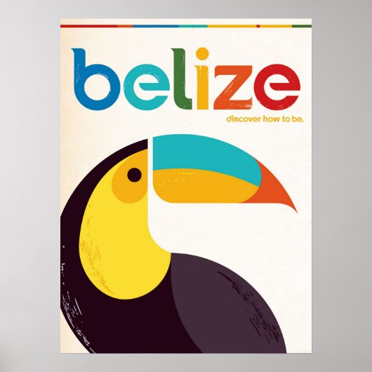 BELIZE POSTER (Voorkant)