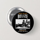 Belize Ronde Button 5,7 Cm (Voorkant /achterkant)