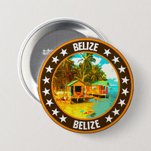 Belize Ronde Button 7,6 Cm