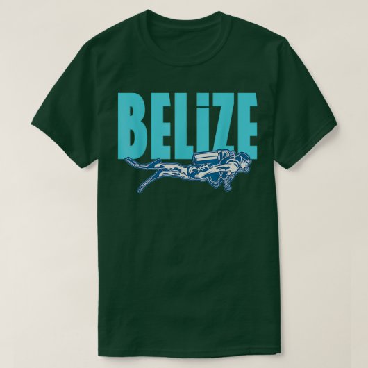 Belize Scuba Diving T Shirt Classic TShirt (Design voorkant)