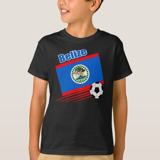 Belize Soccer Team T-shirt (Voorkant)