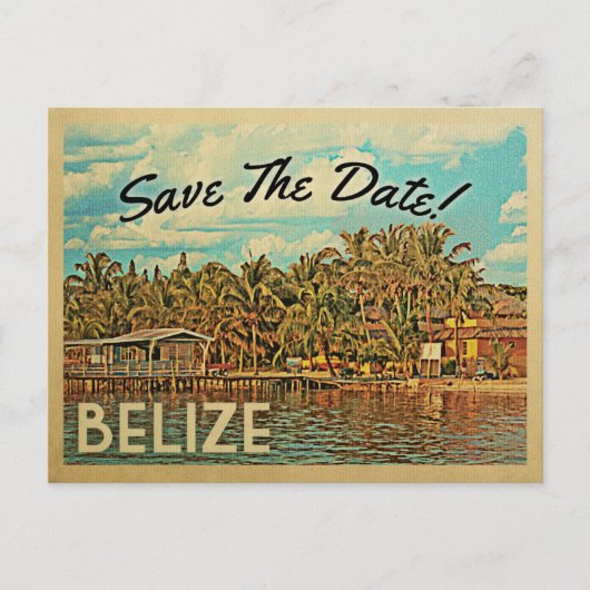 Belize sparen de Briefkaarten van de Datum (Voorkant)