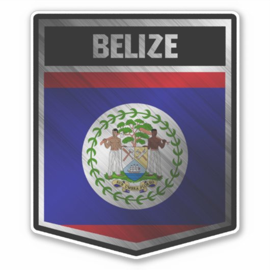 Belize Sticker (Voorkant)