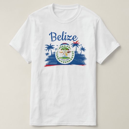 Belize T-shirt (Design voorkant)