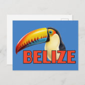 BELIZE Toucan Briefkaart (Voorkant / Achterkant)