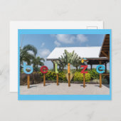 Belize Tourism Vacking Briefkaart (Voorkant / Achterkant)