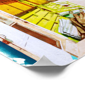 Belize Tropical Paradise Travel Poster (Hoek)