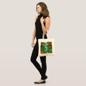 Belize Tropisch Jungle Strand Wilde Dieren Tote Bag (Voorkant (model))