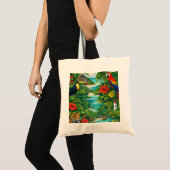 Belize Tropisch Jungle Strand Wilde Dieren Tote Bag (Voorkant (product))