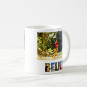 Belize Vacking Trip Creëer Uw eigen reisfoto Koffiemok (Voorkant rechts)