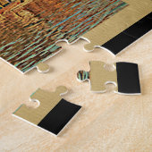 Belize Vintage Travel Legpuzzel (Zijkant)