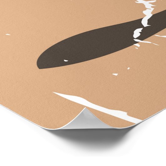 Belize vintage vacances poster (Coin)