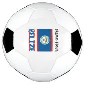 Belize Vlag gepersonaliseerd Voetbal (Gedraaid)