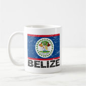 Belize vlag koffiemok (Links)