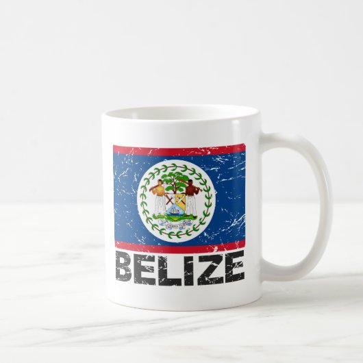 Belize vlag koffiemok (Rechts)