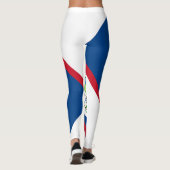 Belize vlag leggings (Achterkant)