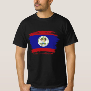 Belize vlag t-shirt