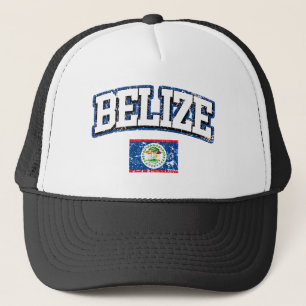Belize vlag trucker pet