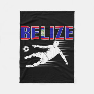 Belize Voetbalfans Jersey Trots Belizeaanse Voetba Fleece Deken