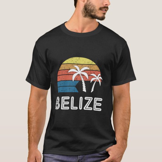 Belize voor Belize vakantiegangers T-shirt (Voorkant)
