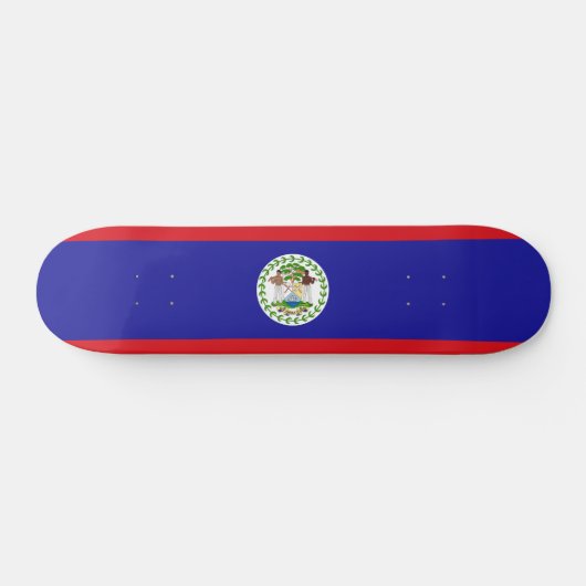 Belizeaanse vlag skateboard (Horizontaal)