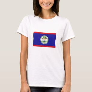 Belizeaanse vlag t-shirt