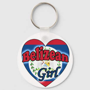 Belizean Girl Sleutelhanger