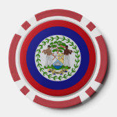 Belizeans Wine Together Poker Chips (Achterkant)