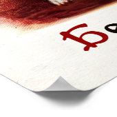 Belka en Strelka, ruimtehonden — Sovjet-poster Poster (Hoek)