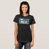 Bell 47-patch t-shirt (Voorkant volledig)