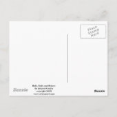 Bell, boules et carte postale de rubans (Dos)